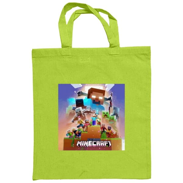Handleveske i Tøy | Praktisk Tøyveske Minecraft
