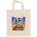 Miniatyrbillede 1 af 2: Indkøbstaske i Stof | Praktisk Mulepose Minecraft