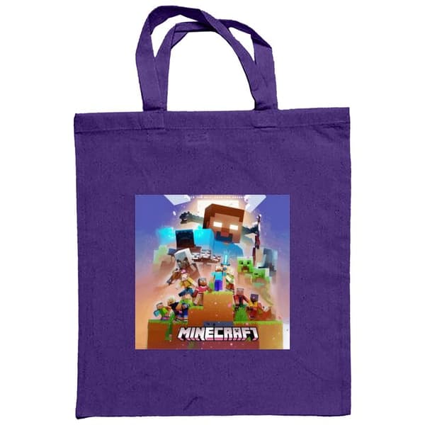 Handleveske i Tøy | Praktisk Tøyveske Minecraft