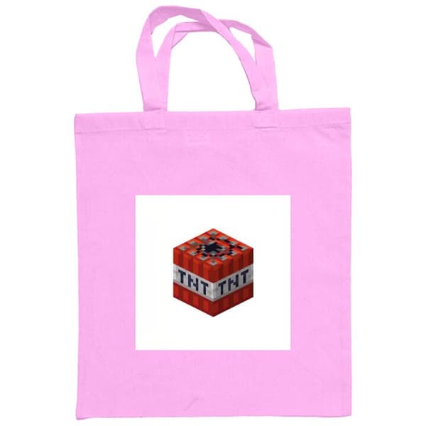 Shoppingväska i Tyg | Praktisk Tygpåse Minecraft TNT
