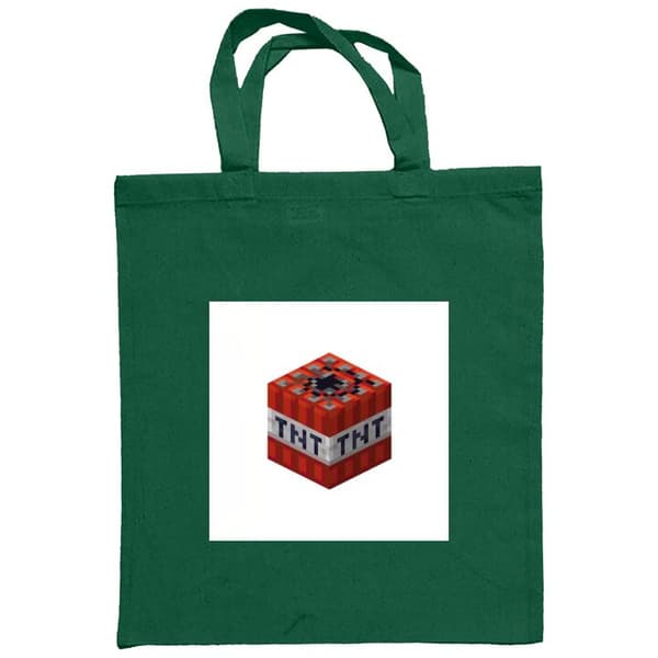 Shoppingväska i Tyg | Praktisk Tygpåse Minecraft TNT