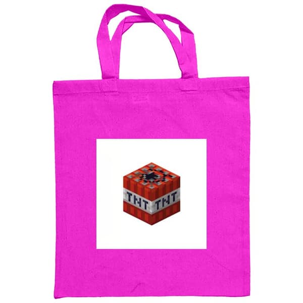 Shoppingväska i Tyg | Praktisk Tygpåse Minecraft TNT