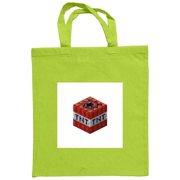Shoppingväska i Tyg | Praktisk Tygpåse Minecraft TNT
