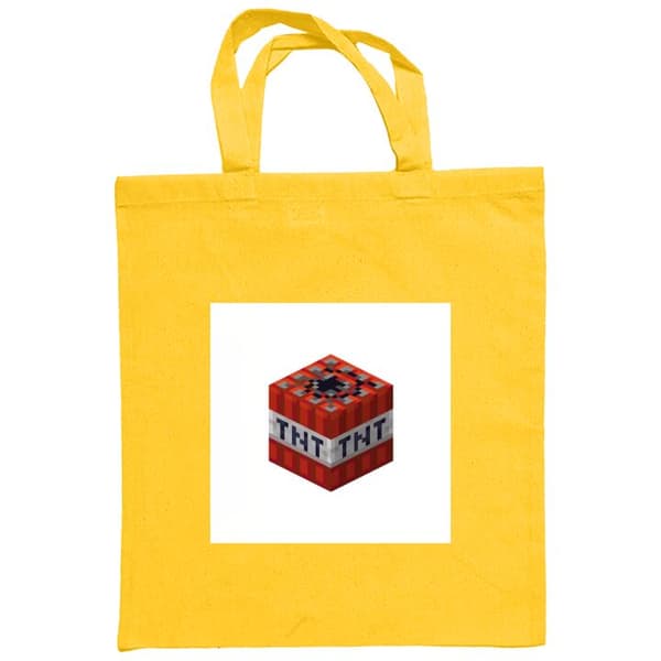 Shoppingväska i Tyg | Praktisk Tygpåse Minecraft TNT