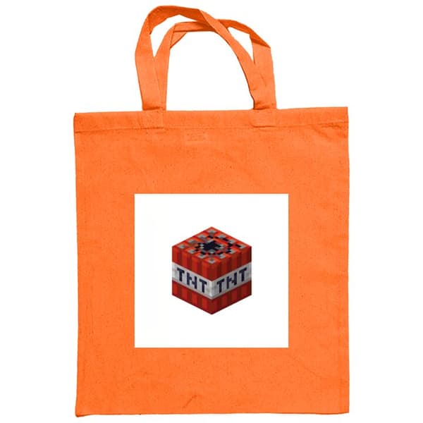 Shoppingväska i Tyg | Praktisk Tygpåse Minecraft TNT