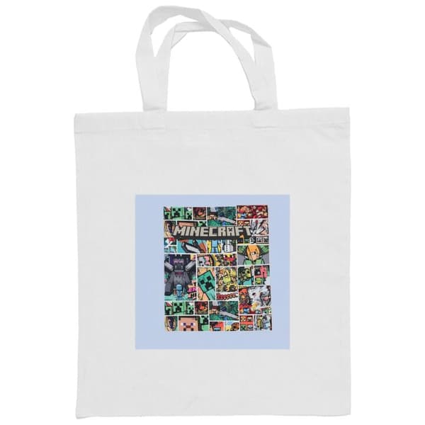 Handleveske i Tøy | Praktisk Tøyveske Minecraft Kunst