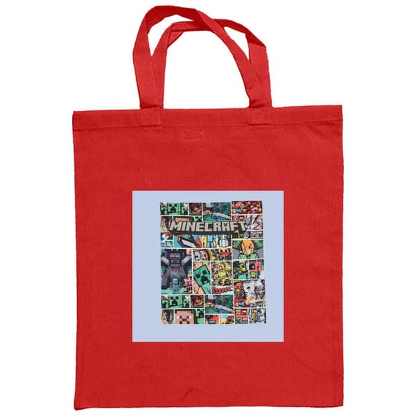 Handleveske i Tøy | Praktisk Tøyveske Minecraft Kunst