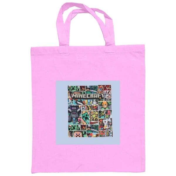 Handleveske i Tøy | Praktisk Tøyveske Minecraft Kunst