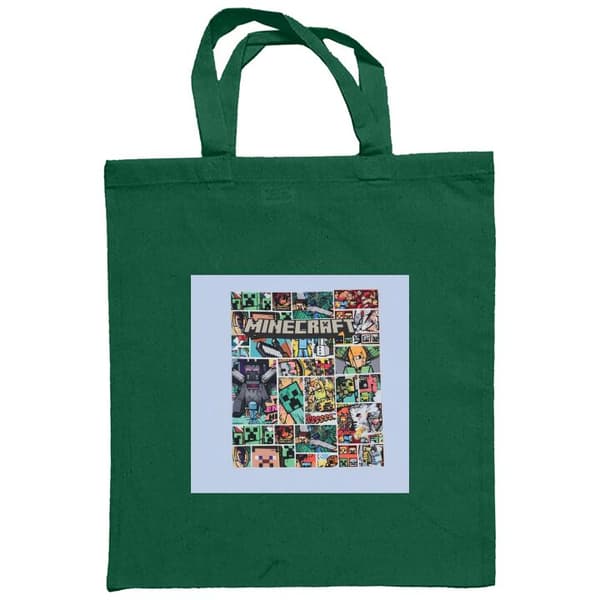Handleveske i Tøy | Praktisk Tøyveske Minecraft Kunst