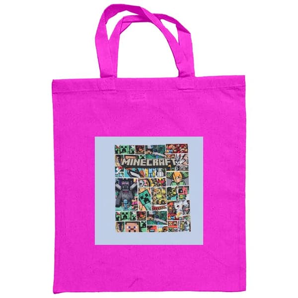 Handleveske i Tøy | Praktisk Tøyveske Minecraft Kunst