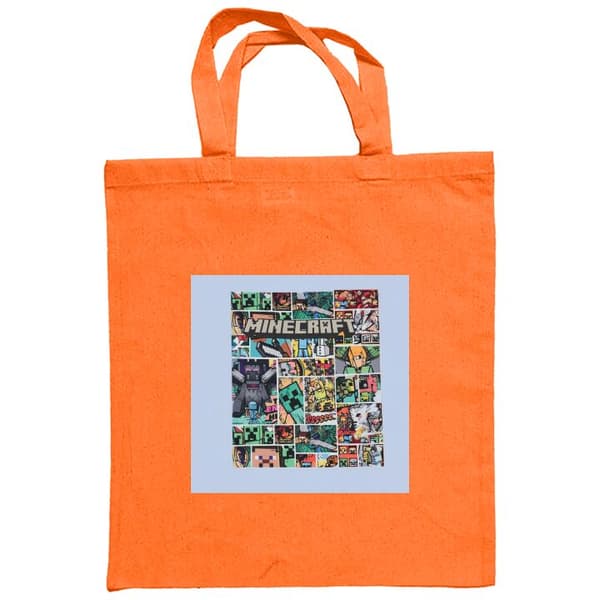 Handleveske i Tøy | Praktisk Tøyveske Minecraft Kunst