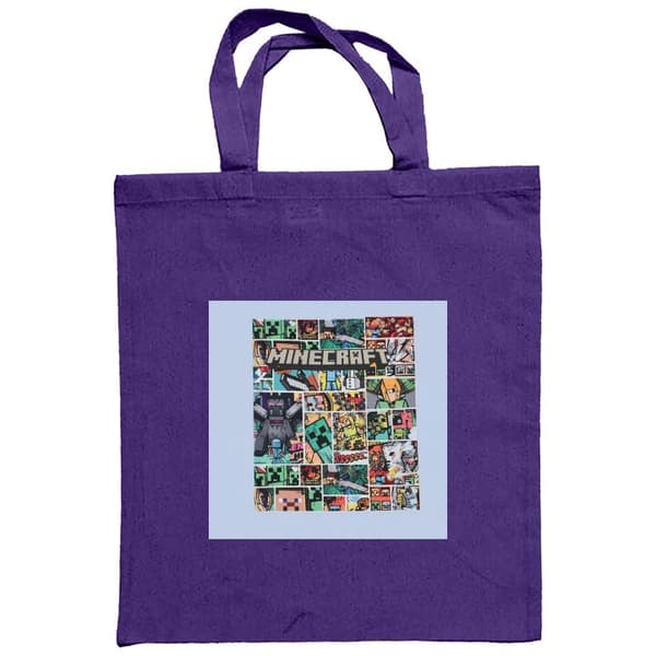 Handleveske i Tøy | Praktisk Tøyveske Minecraft Kunst