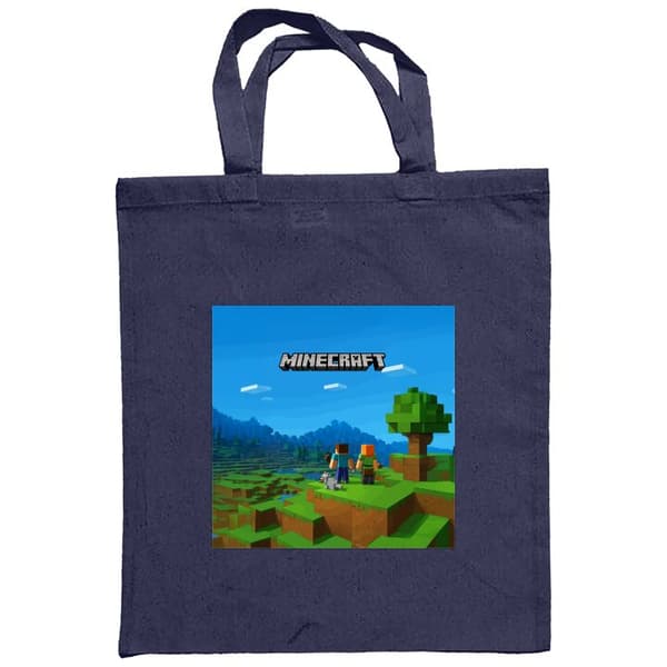 Ostoskassi Kangasta | Kätevä Kangaskassi Minecraft Avainkuvitu