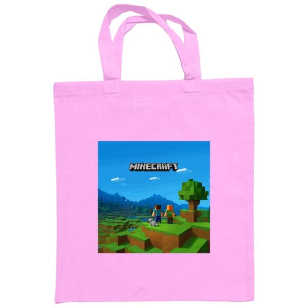 Shoppingväska i Tyg | Praktisk Tygpåse Minecraft Key Art
