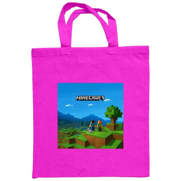 Ostoskassi Kangasta | Kätevä Kangaskassi Minecraft Avainkuvitu