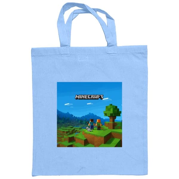 Ostoskassi Kangasta | Kätevä Kangaskassi Minecraft Avainkuvitu