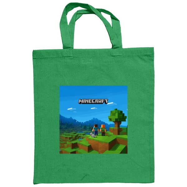 Ostoskassi Kangasta | Kätevä Kangaskassi Minecraft Avainkuvitu