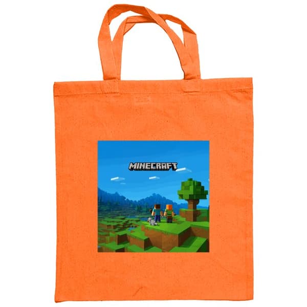 Shoppingväska i Tyg | Praktisk Tygpåse Minecraft Key Art