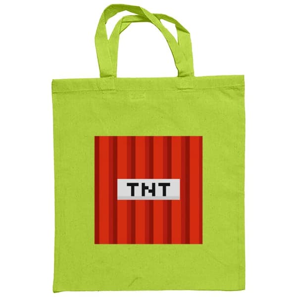 Shoppingväska i Tyg | Praktisk Tygpåse Minecraft TNT