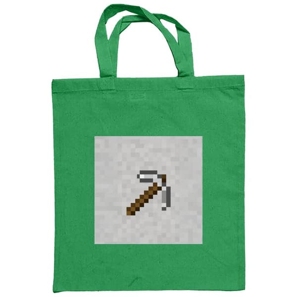Shoppingväska i Tyg | Praktisk Tygpåse Minecraft Tools