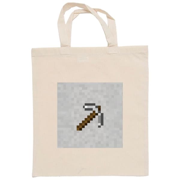 Shoppingväska i Tyg | Praktisk Tygpåse Minecraft Tools