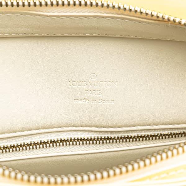 Pre-owned Louis Vuitton Monogram Vernis Houston Brown