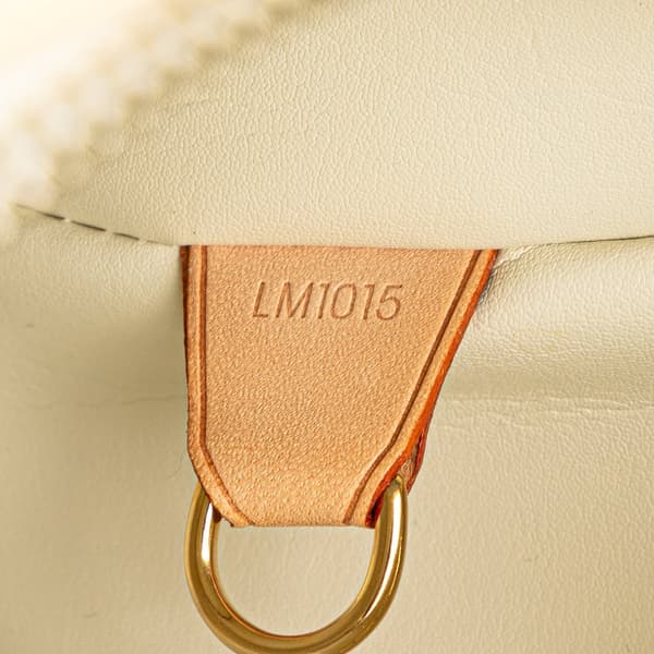 Pre-owned Louis Vuitton Monogram Vernis Houston Brown