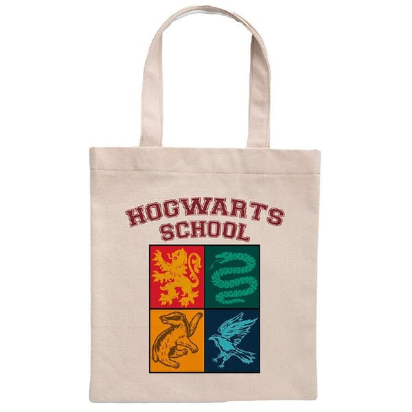 Harry Potter Hogwarts School shopping bag