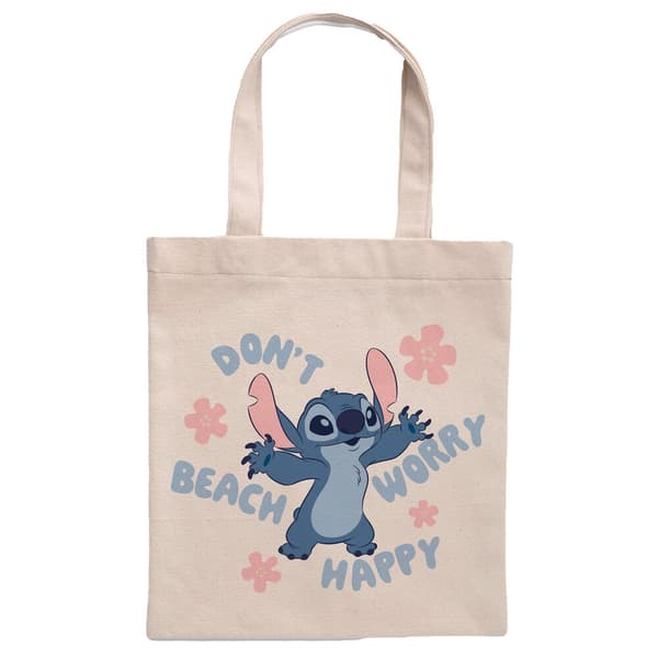 Disney Stitch Don't Worry Beach Happy shopping bag