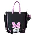 Miniatyrbilde 2 av 9: Loungefly Disney Minnie Floral Rock the Dots tote bag with coin bag