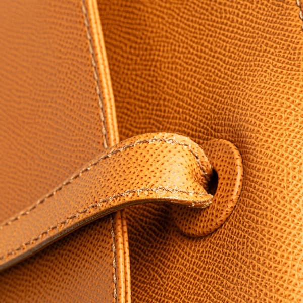 Pre-owned Chanel Grained Calfskin Tote Brown