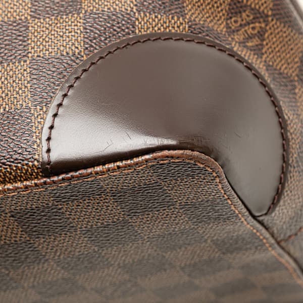 Pre-owned Louis Vuitton Damier Ebene Hampstead PM Brown