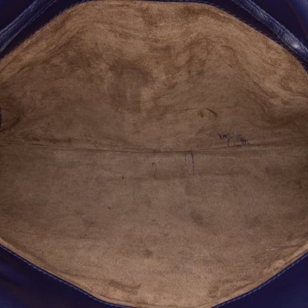 Pre-owned Bottega Veneta Medium Nappa Intrecciato Roma Tote Blue