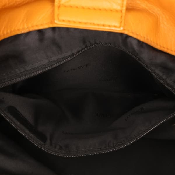 Pre-owned LOEWE Leather Tote Orange