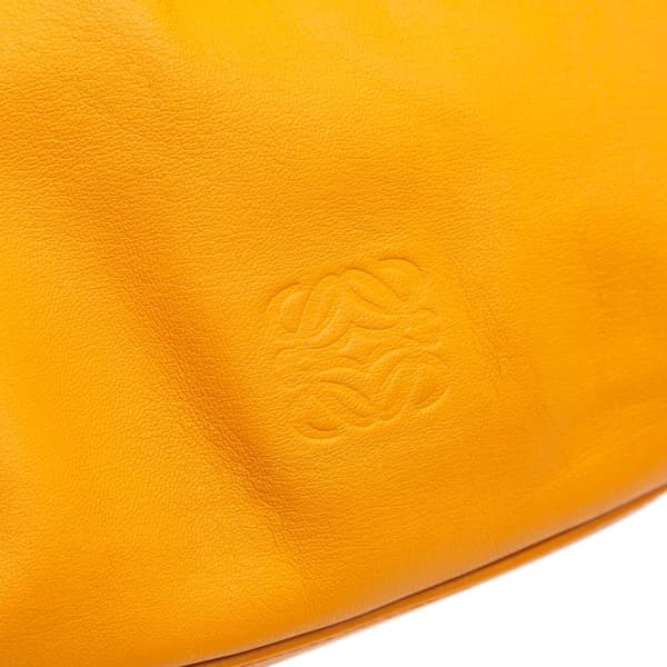 Pre-owned LOEWE Leather Tote Orange