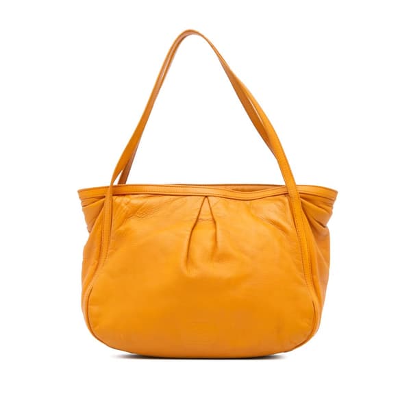 Pre-owned LOEWE Leather Tote Orange