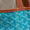 Miniatyrbilde 8 av 10: Pre-owned Goyard Goyardine Reversible Belharra Tote Blue
