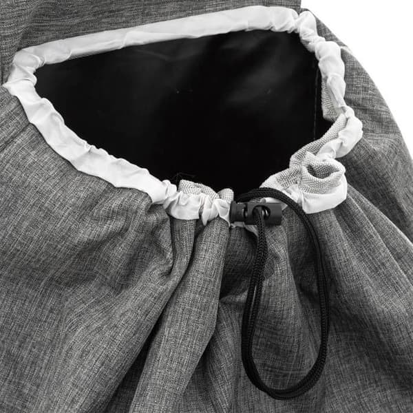 Kundvagn - Fem - Nomad - Grå Metall - 2 hjul - H 95 cm