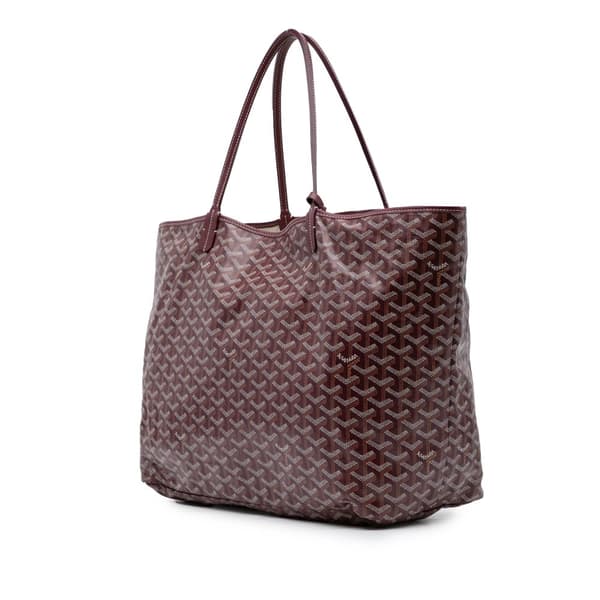 Pre-owned Goyard Goyardine Saint Louis GM Red