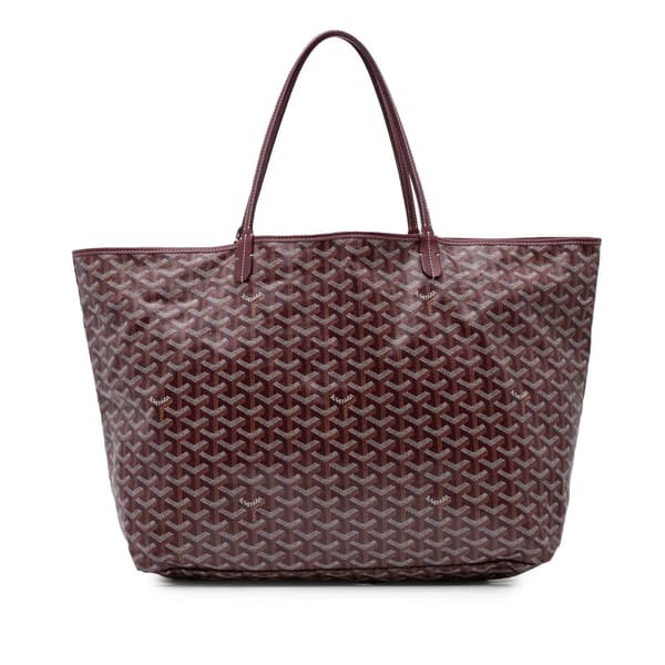Pre-owned Goyard Goyardine Saint Louis GM Red