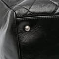 Pikkukuva 7 / 8: Pre-owned Chanel Large Quilted Glazed Calfskin Duo Color Tote Black
