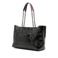Pikkukuva 2 / 8: Pre-owned Chanel Large Quilted Glazed Calfskin Duo Color Tote Black