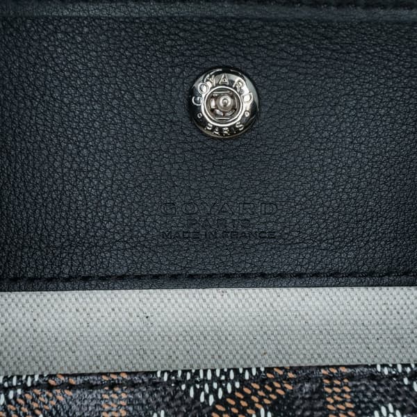 Pre-owned Goyard Goyardine Saint Louis PM Black