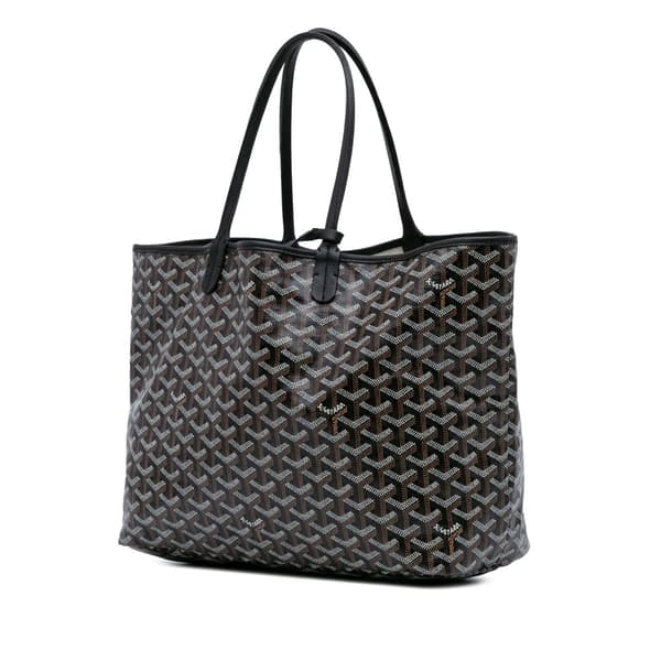 Pre-owned Goyard Goyardine Saint Louis PM Black