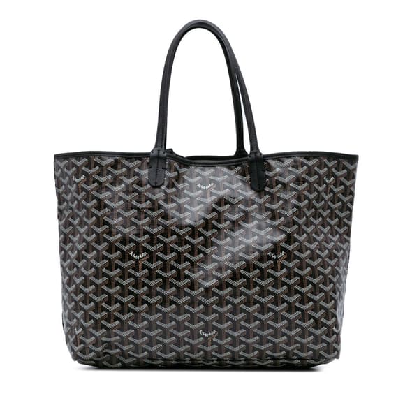 Pre-owned Goyard Goyardine Saint Louis PM Black