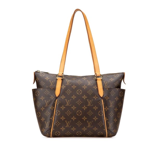 Pre-owned Louis Vuitton Monogram Totally PM Brown
