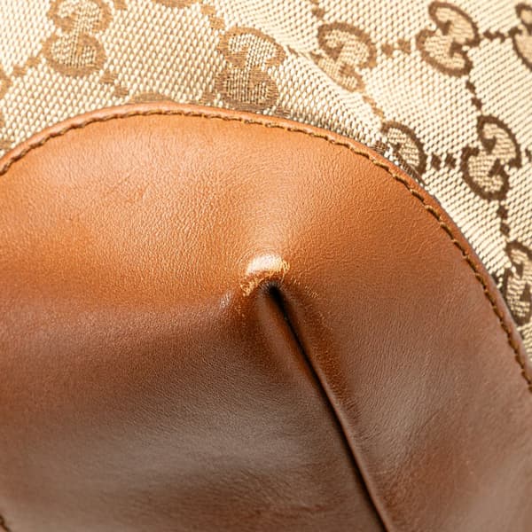 Pre-owned Gucci GG Canvas Tote Brown