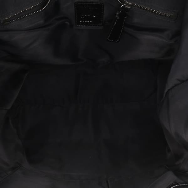 Pre-owned Burberry Beat Check Nylon Victoria Tote Gray