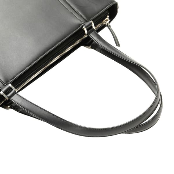 Pre-owned Burberry Leather Tote Black