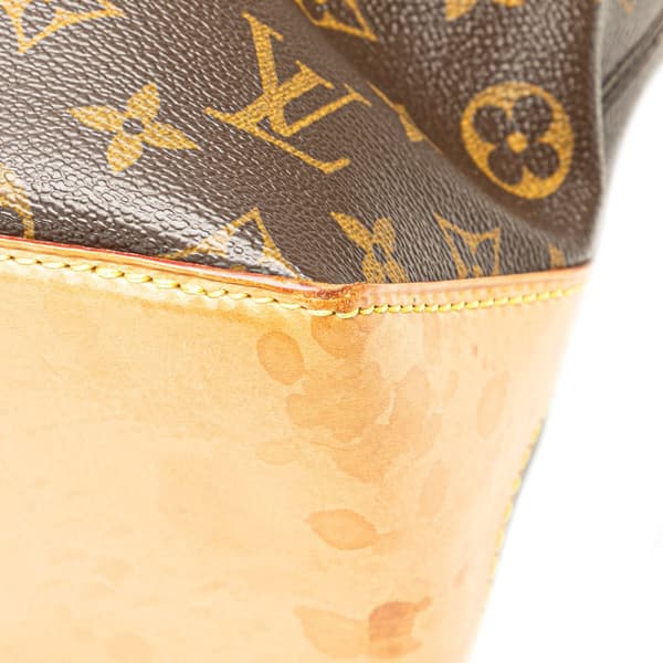 Pre-owned Louis Vuitton Monogram Cabas Piano Brown